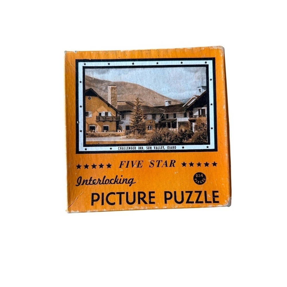 Five Star Vintage‎ Interlocking Picture Puzzle 234 Pieces Challenger Inn